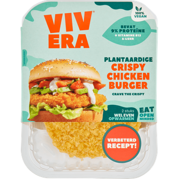 Vivera Plantaardige Crispy Chicken Burger 2 Stuks - JUMBO