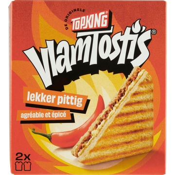 VlamTosti's Topking Tosti's 2 Stuks - JUMBO