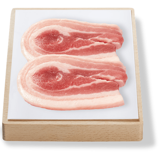 Vleeschmeesters Speklap naturel 2 st. - Dirk