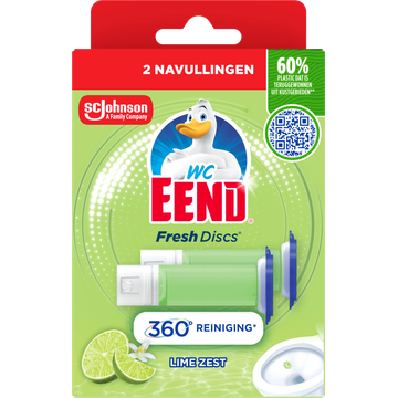 WC Eend Fresh Discs Lime Zest Navul - JUMBO