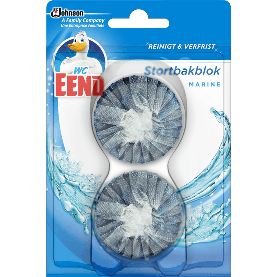 WC-eend Toiletblok stortbakblok blauw - Dirk