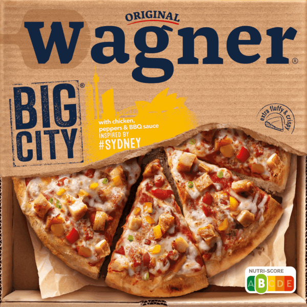 Wagner Big City Pizza Sydney Kip BBQ Saus - PLUS