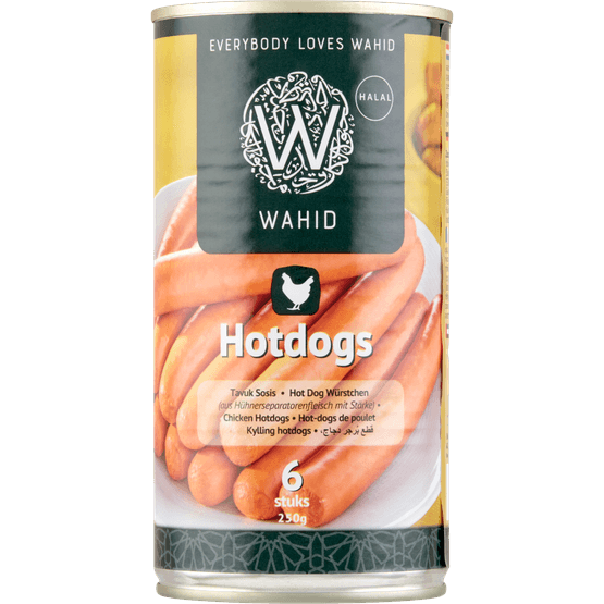 Wahid Hotdogs kip - Dirk