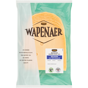 Wapenaer Goudse Kaas 48+ Belegen Plakken - JUMBO