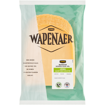 Wapenaer Goudse Kaas Jong 48+ Plakken ca. 230 g - JUMBO