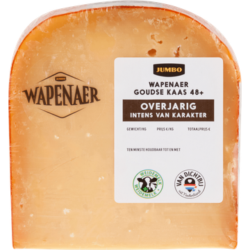 Wapenaer Goudse Kaas Overjarig 48+ Stuk ca. 372 g - JUMBO