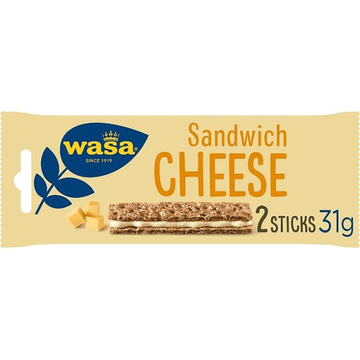 Wasa Sandwich Cheese 3 x 31 g - JUMBO