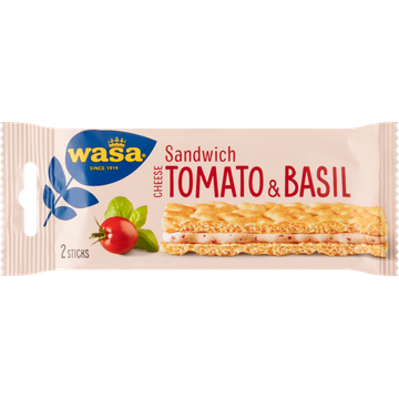 Wasa Sandwich Cheese Tomato & Basil - JUMBO