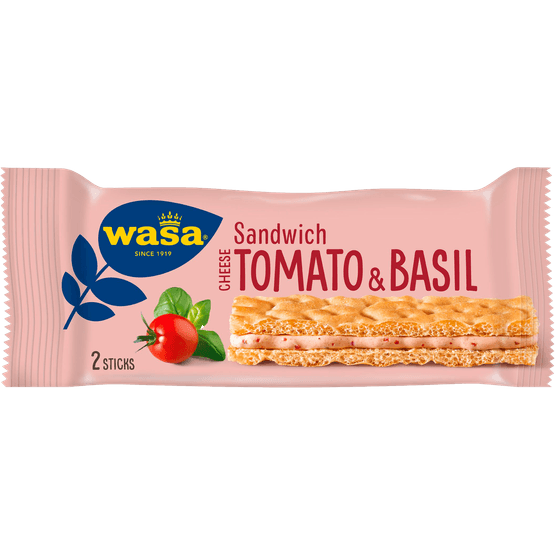 Wasa Sandwich tomaat & basilicum - Dirk