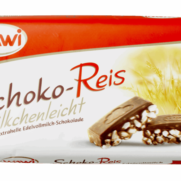 Wawi Tablet gepofte rijst met melkchocolade - PLUS