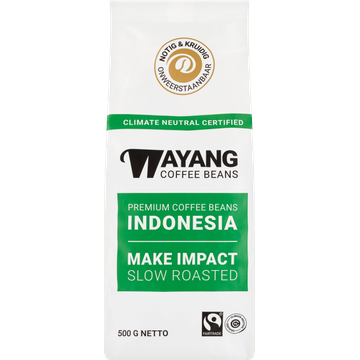Wayang Premium Coffee Beans Indonesia - JUMBO