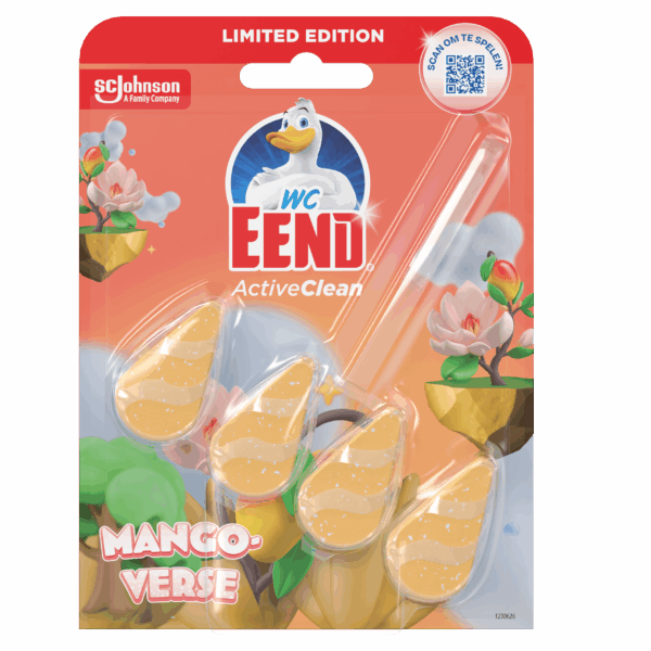 Wc Eend Toiletblok active clean mango-verse - PLUS