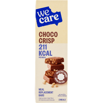 WeCare Choco Crisp Meal Replacement Bars - JUMBO