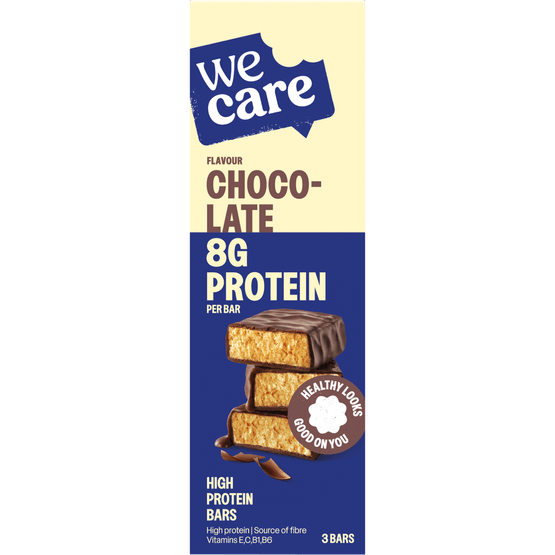Wecare High protein reep chocolate - Dirk