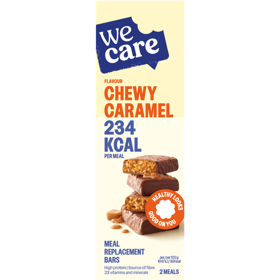 Wecare Maaltijdreep caramel - Dirk