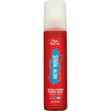Wella New Wave Ultra Strong Power Hold Gel Spray - JUMBO