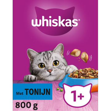 Whiskas Adult Kattenbrokken Tonijn doos - JUMBO