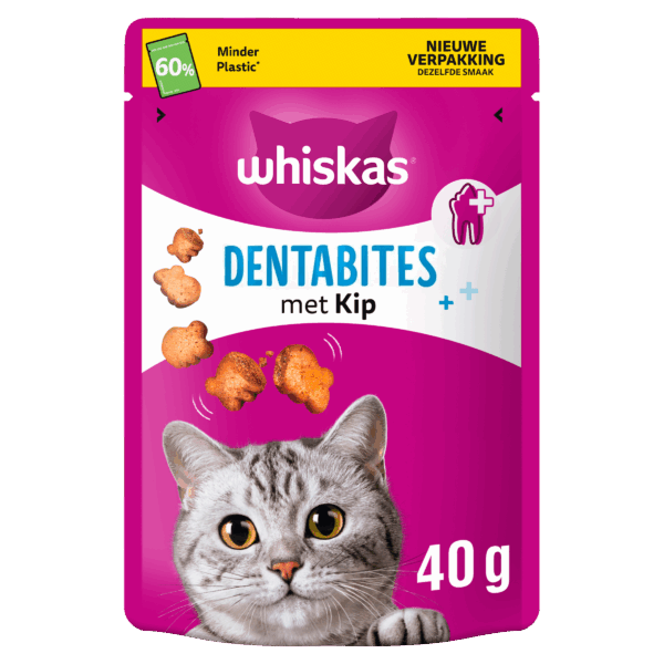 Whiskas Dental Treats Kip - PLUS