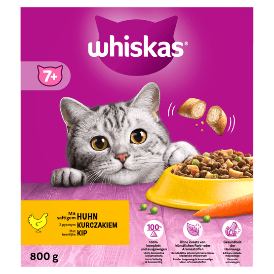 Whiskas Kattenvoer senior kip - Dirk