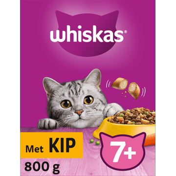 Whiskas Senior Kattenbrokken Kip - JUMBO