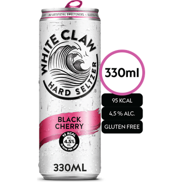 White Claw - Hard Seltzer - Black Cherry - JUMBO