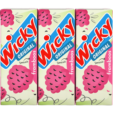 Wicky Framboos Orginal - JUMBO
