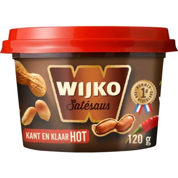 Wijko Hot Satesaus Kant en Klaar - Albert Heijn