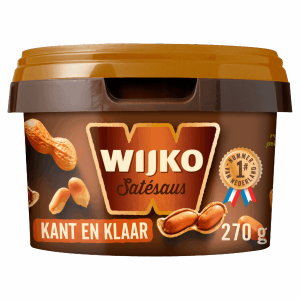 Wijko Satésaus kant en klaar - PLUS