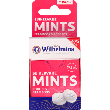 Wilhelmina Mints F / RB Suikervrij - JUMBO