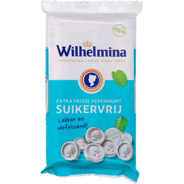 Wilhelmina Pepermunt Suikervrij 3p Portrait - JUMBO