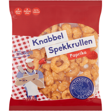 Wilthagen Knabbel Spekkrullen Paprika - JUMBO