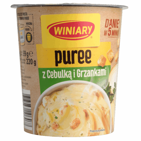 Winiary Ziemniaki Aardappelpuree met Gebakken Ui en Croutons - PLUS