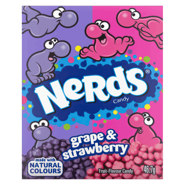 Wonka Nerds Grape & Strawberry - PLUS