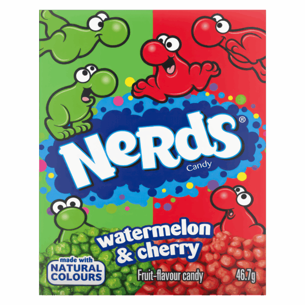 Wonka Nerds Watermelon & Cherry - PLUS