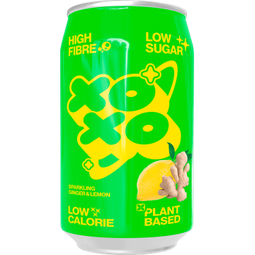 XOXO Ginger & Lemon Sparkling Soda - JUMBO