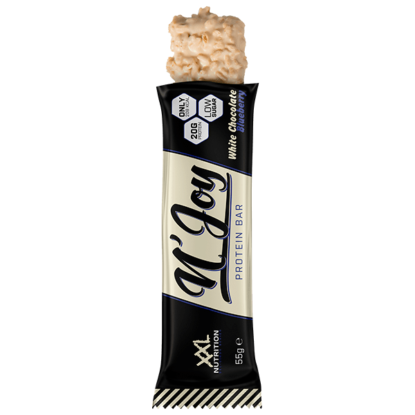 XXL Nutrition N'Joy Protein Bar White Chocolate Blue - PLUS