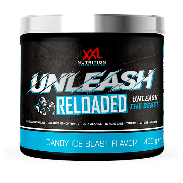 XXL Nutrition Unleased Reloaded Candy Ice Blast - PLUS