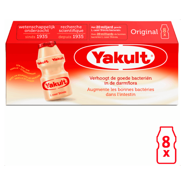 Yakult Drink Original 8-pack - PLUS