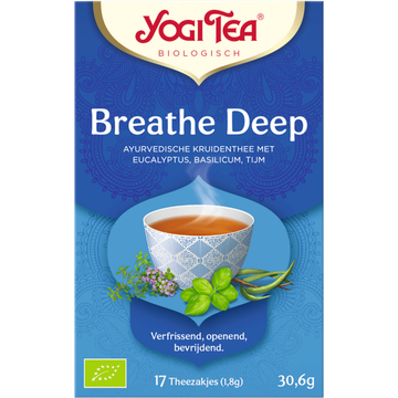 Yogi Tea Biologisch Breathe Deep 17 Stuks - JUMBO
