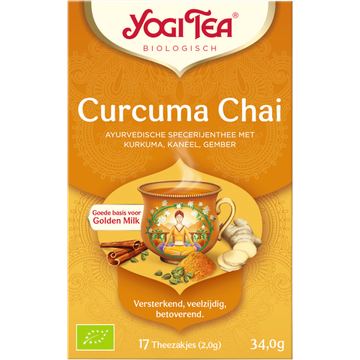 Yogi Tea Biologisch Curcuma Chai Thee - JUMBO