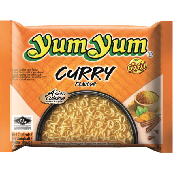 Yum Yum Curry Flavour Instant Noodles - Albert Heijn
