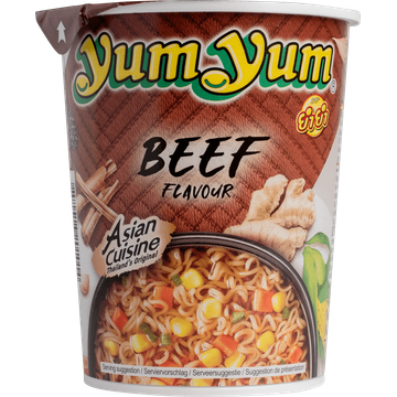 Yum Yum Instant Noodles Beef Flavour - JUMBO