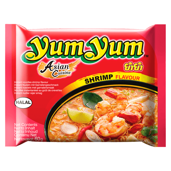 Yum Yum Noodles garnalen - Dirk