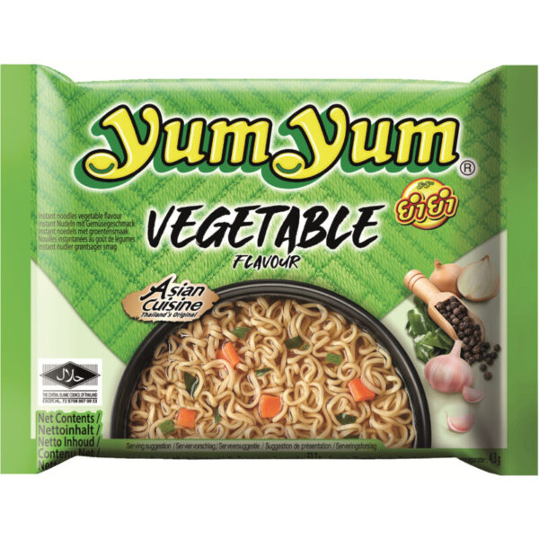 Yum Yum Vegetable Flavour Instant Noodles - Albert Heijn