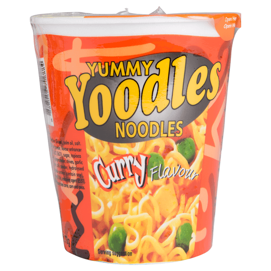 Yummy Noodles cup kerrie - Dirk