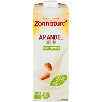 Zonnatura Amandel Drink Suikervrij - JUMBO