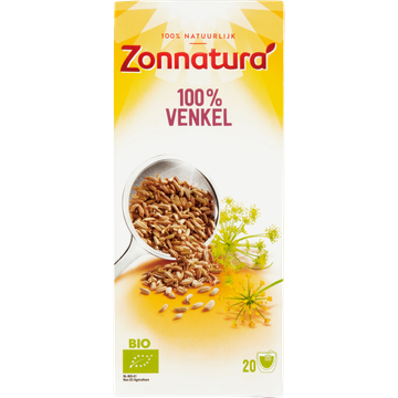 Zonnatura Bio 100% Venkel Kruideninfusie - JUMBO