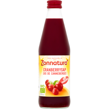 Zonnatura Bio Cranberrysap - JUMBO