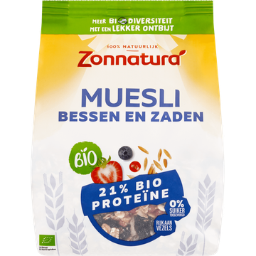 Zonnatura Bio Muesli Bessen en Zaden - JUMBO