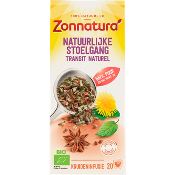 Zonnatura Bio Natuurlijke Stoelgang Kruideninfusie - JUMBO